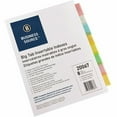 thumbnail image 5 of Business Source, BSN20067, Reinforced Insertable Tab Indexes, 8 / Set, 5 of 6