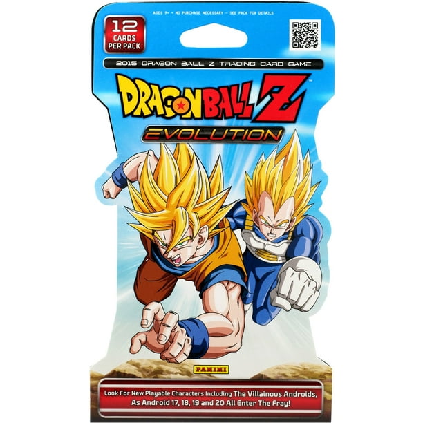 Dragon Ball Z Collectible Card Game Evolution Booster Pack 12 Packs Walmart Com Walmart Com
