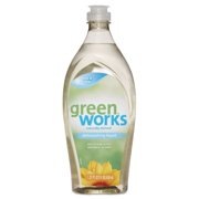 Green Works Dishwashing Liquid, Free and Clear, 22 oz