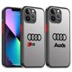 thumbnail image 2 of Funda de teléfono de lujo para coche deportivo Audi RS, para Apple iPhone 12, duro, 14 Pro Max, 11, 13, XR, Mini, XS, X, 8, mate, 6s, SE, 7 Plus, tendencia Coque, 2 of 5