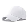 thumbnail image 4 of Prolriy Baseball Cap Hats for Men Women Solid Color Duck Hat Trend Personality Outdoor Print Breathable Mesh Hat Trucker Hat White, 4 of 5