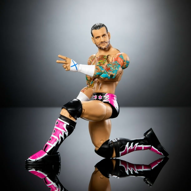 WWE Ultimate Edition CM Punk Action Figure & Accessories Set, 6