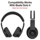 thumbnail image 2 of Funda protectora de silicona para auriculares Beats Solo 4, color negro, 2 of 7