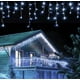 thumbnail image 3 of Christmas Decoration 2024 Festoon Led Icicle Curtain Lights Outdoor Droop 0.5/0.6/0.7M Street Garland On The House New Year Eve, 3 of 5