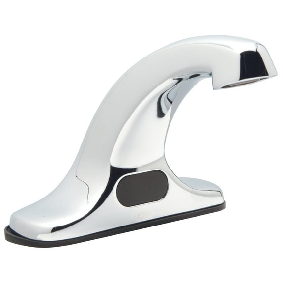 AquaSense® Center set Sensor Faucet with 0.5 gpm Laminar Flow and 4" Deck-Mount Spout in Chrome