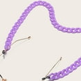 thumbnail image 3 of Clearance! Lisingtool Eyewear Chains Chain Eyeglass Chains and Cords for Women Sunglasses Holder Strap Lanyards Purple Promotion Sale, 3 of 4