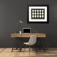 thumbnail image 4 of Christian Stoll 24x20 Black Modern Framed Museum Art Print Titled - Articles of Jewelry for the Flat Pl 46 (1920), 4 of 5