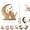 Color4, variant on Ramadan Decorations for Home,Ramadan Gifts for Kids, Eid Mubarak Islamic 2D Moon Castle Sign Ornaments,for Muslim Islam Eid Decorations Art Arabic Accessories Acrylic Decorative Sign
