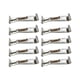 thumbnail image 2 of Juego de 10 ganchos para canalones perfecl con tornillo preinsertado 5 pulgadas, 2 of 8