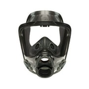 MSA Small Advantage 4000 Single Port silic Facepiece With Nosecup, Without Adapter With Net Head Harness