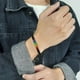 thumbnail image 4 of Pulsera de arcoíris, pulsera de cuerda, pulseras de cuerda de la amistad para y ajustable Negro, 4 of 9