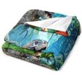 thumbnail image 3 of Dinosaur Blanket Dinosaur Gifts for Boys Men Dinosaur Throw Blanket for Couch Sofa Bed Soft Warm Flannel Fleece 50"x60", 3 of 6