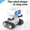 thumbnail image 4 of Remote Control Robot Toy for Kids 3 4 5 6 7 8 12 Years Old with Gesture Sensing Intercom Function LED Light Eyes and Rechargeable Battery, 4 of 9