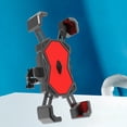 thumbnail image 1 of Soporte para teléfono móvil para bicicleta Soporte para teléfono para motocicleta (manillar rojo), 1 of 5