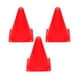 thumbnail image 1 of Sonducket 3x conos de tráfico de entrenamiento de fútbol: visibilidad mejorada, fácil de instalar, fútbol, baloncesto, entrenamiento, Mochilas de mochilero Rojo 23cm, 1 of 6