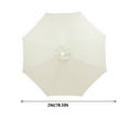 thumbnail image 5 of 2m Patio Umbrella Replacement Canopy Market Umbrella Top Outdoor Umbrella Canopy with 8 Ribs I, 5 of 5