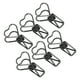 thumbnail image 3 of Clips de Carpeta, Clips de Carpeta de Oficina de Diseño hueco único forma de corazón para ropa para factura para cuenta, 3 of 7