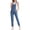 Light Blue, variant on Bib Overalls for Women Fashion Jean Jumpsuit Adjustable Strap Coveralls(Dark Blue,L)