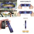 thumbnail image 7 of Xixirimido Wolf Butterfly Galaxy Print Car Front Seat Covers 12Pcs Set with Steering Wheel &Seat Belt Cover Car Trash Can Armrest Cover Air Vent Bag Rear View Mirror Cover Cup Coasters Kychain, 7 of 7