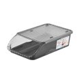 thumbnail image 2 of Vrorvz Auto Rolling Egg Holder for Refrigerator with 2 Layer Stacked Tray Design Clear Plastic Dispenser Fridge Storage Container with Removable Lid for Kitchen and Restaurant Use, 2 of 7
