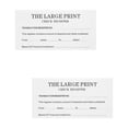 thumbnail image 1 of HLONK 2pcs 1 Book of Financial Register Check Register Large Print Checkbook Portable Financial Checkbook, 1 of 8