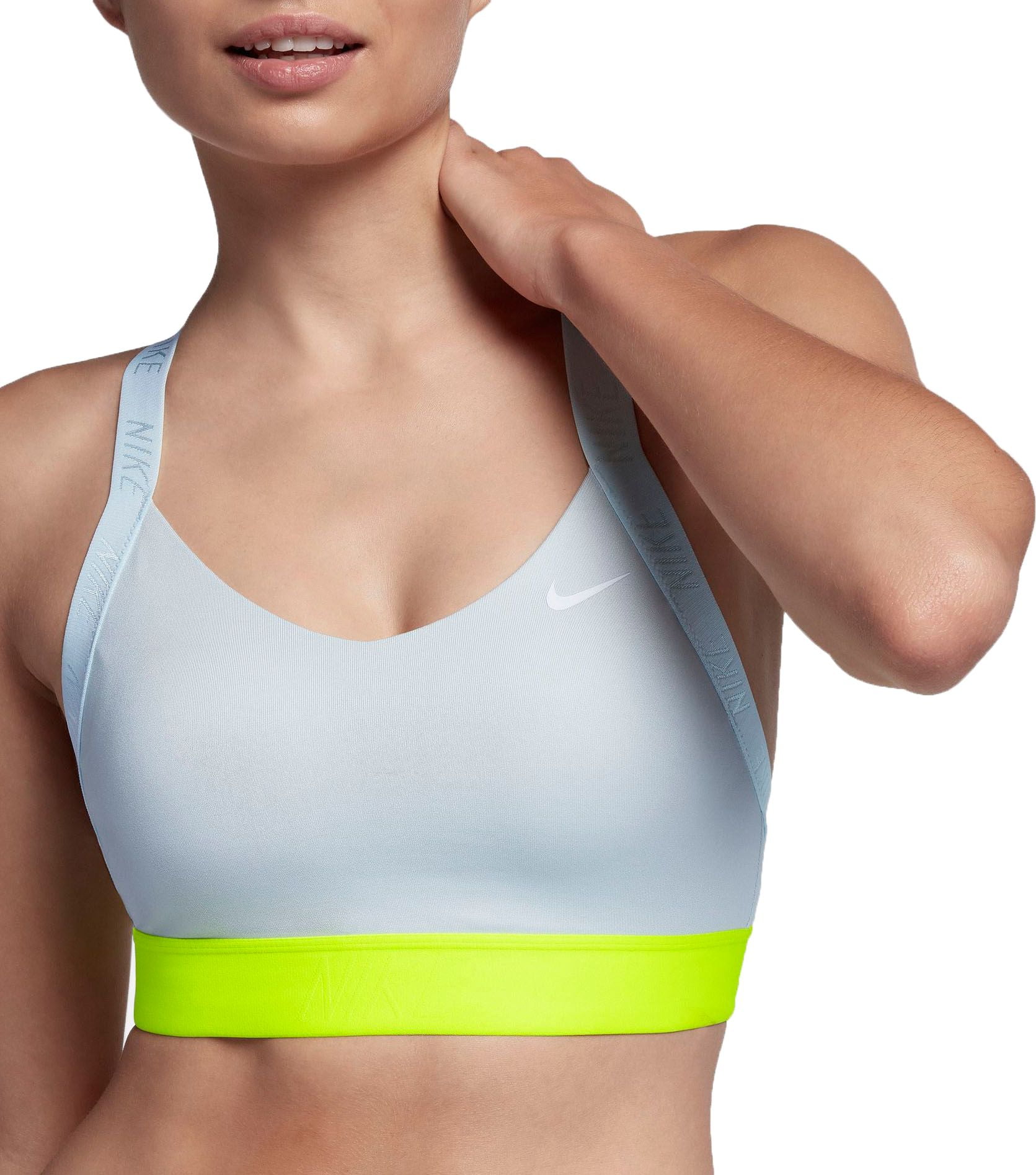 nike pro indy logo bra