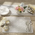 thumbnail image 2 of Lace Placemats - Mist Set of 2, 2 of 4