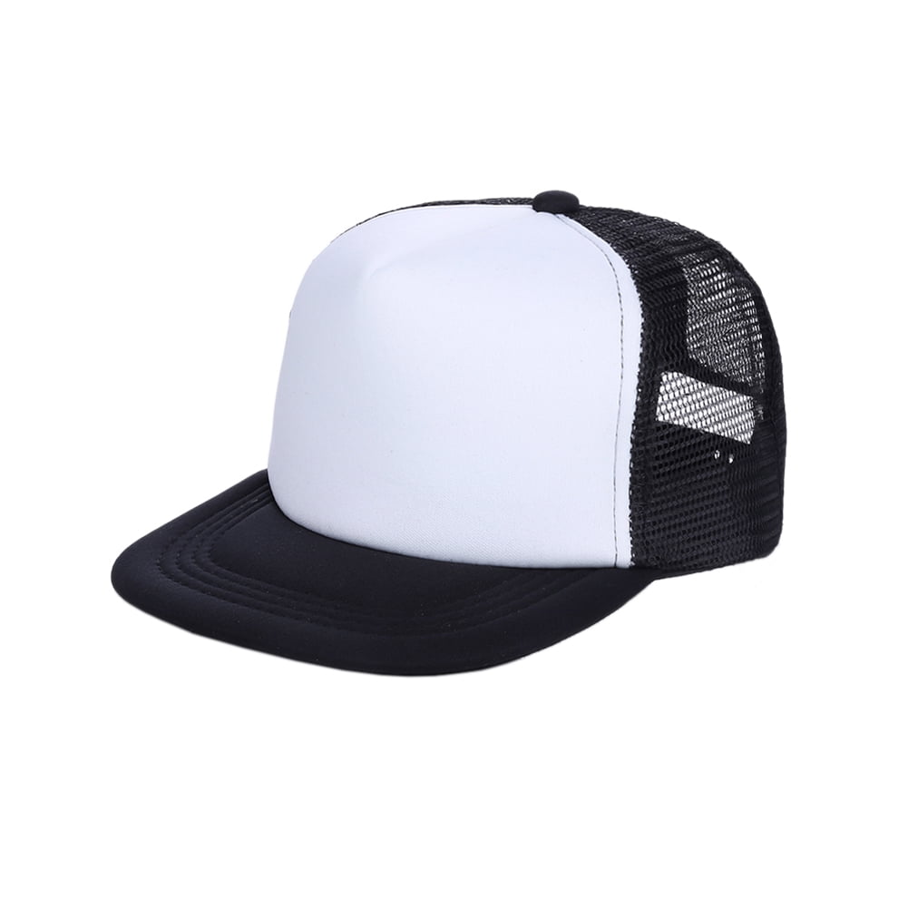 blank flat bill trucker hats