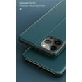 thumbnail image 6 of Luxury Flip Case for Apple iPhone 13 Pro, Premium PU Leather Smart Sleep/Wake Up Function Smart View Window Business Phone Case for Apple iPhone 13 Pro (Not 13)      Black, 6 of 8