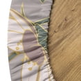 thumbnail image 5 of Ambesonne Japanese Boho Fitted Round Tablecloth, Springtime Art Sakura, 45"- 56" Diameter, Pale Purpleblue Blush, 5 of 5