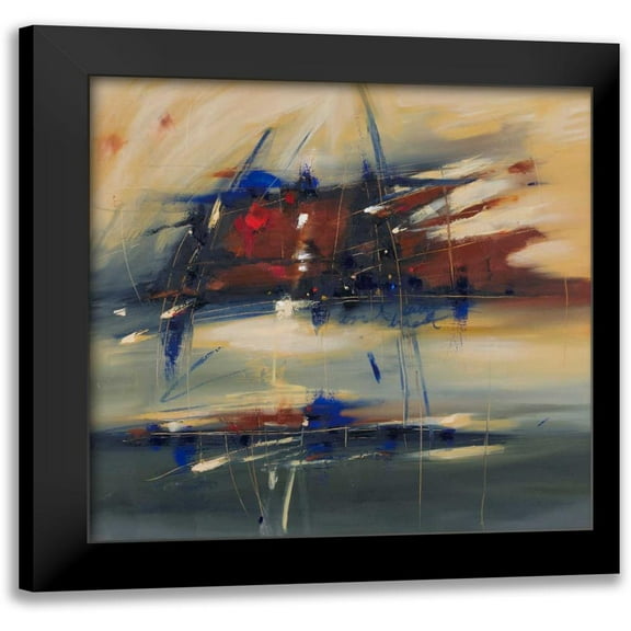 Ligeros, Cynthia 12x12 Black Modern Framed Museum Art Print Titled - I Carry Your Heart