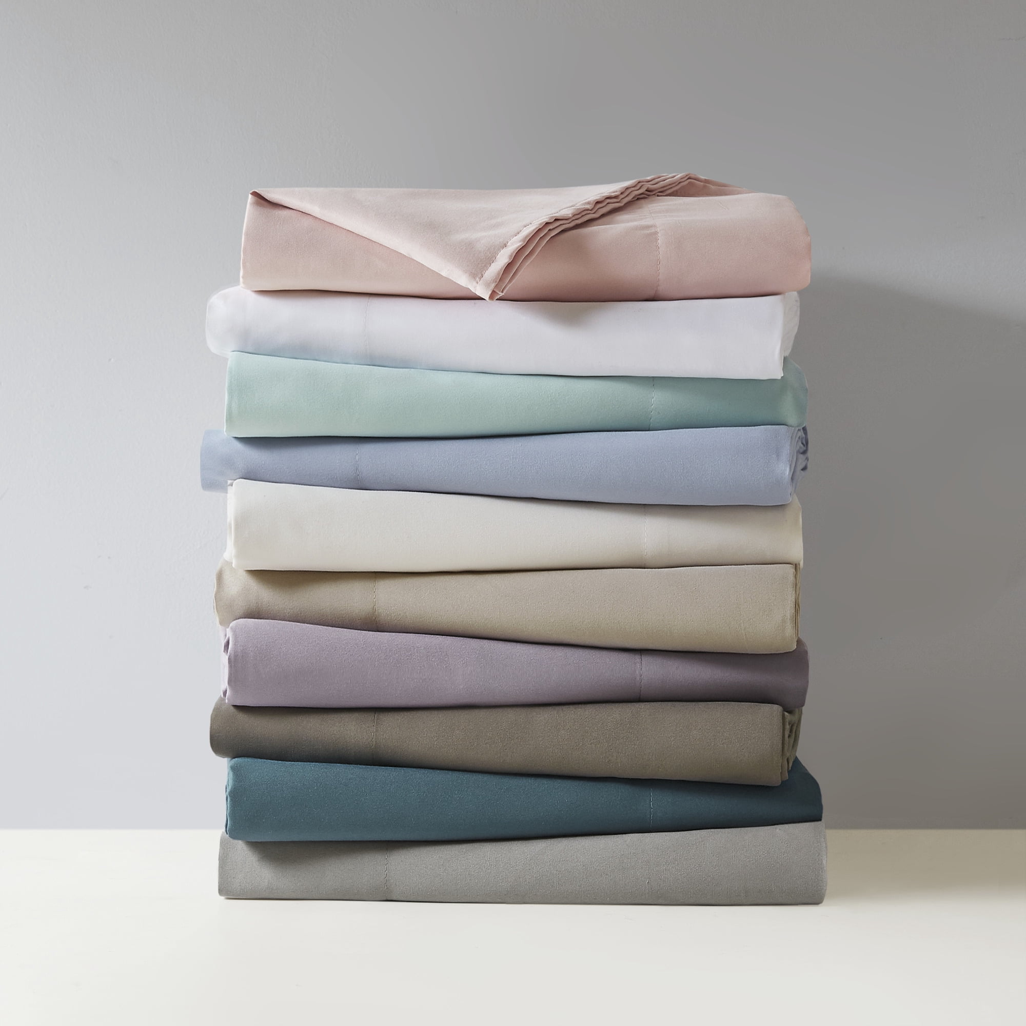 Comfort Classics 4 PC White Luxurious Brushed Microfiber Deep Pocket Sheet Set, Full