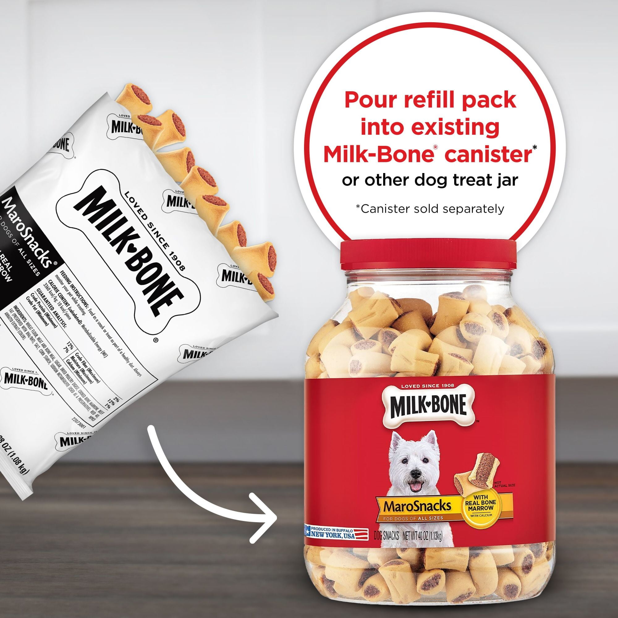 milk bone marosnacks calories