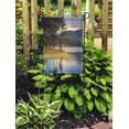 thumbnail image 2 of LADDKE Twilight in Tuyen Lam Lake Dalat Vietnam Around The are Garden Flag Decorative Flag House Banner 12x18 inch, 2 of 2