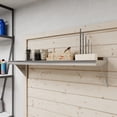 thumbnail image 5 of AmGood 10 in. x 36 in. Stainless Steel Wall Shelf | NSF Certified | Appliance & Equipment Metal Shelving | Kitchen, Restaurant, Garage, Laundry, Utility Room, 5 of 8