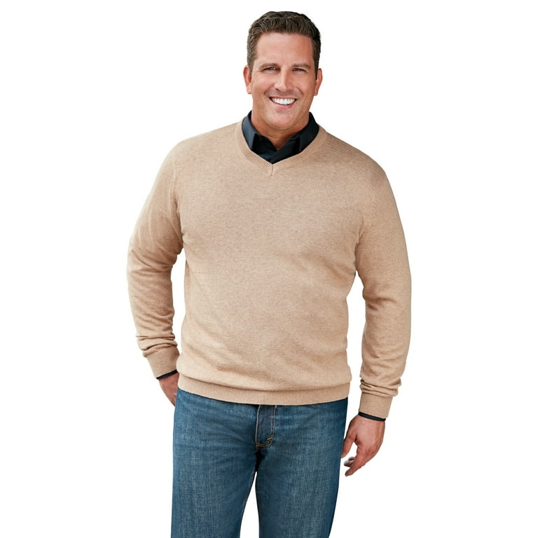Lightweight v hotsell neck sweater mens