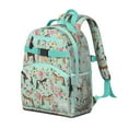 thumbnail image 2 of Horse backpack, colorful pony and rainbow designs, roomy student backpack, perfect birthday gift, 2 of 6