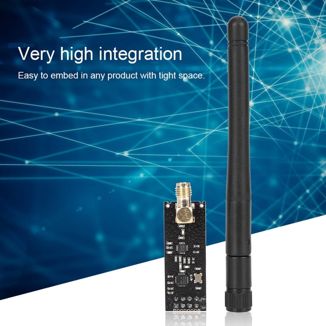 Dioche Module Sans Fil Module Sans Fil Accessoire Électrique Nrf24l01 + Puissance + LNA pour 1100 Mètres, Module Sans Fil LNA