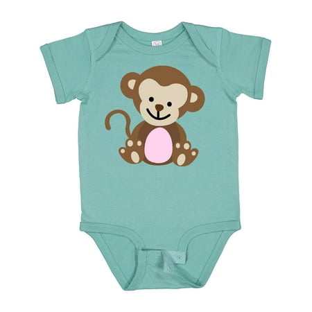 

Inktastic Monkey Girls Baby Bodysuit