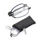 thumbnail image 1 of Gafas de lectura plegables Unisex, nueva moda, portátiles, Anti UV400, antifatiga ocular, bloqueador de luz azul, con funda, 1 ud. Tan Jianjun unisex, 1 of 2