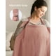 thumbnail image 5 of Funda de lactancia Blissful Diary, muselina para amamantar, color rosa, 5 of 6