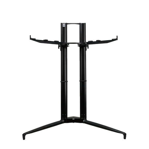 Quik Lok Stay Piano 1200 1-Tier Keyboard Stand - Black