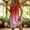 Red, variant on QUNYINEY Summer Plus Size Sundresses for Women A Line Mini Gradient Sleeveless Tank Dress V-Neck Vacation with Pockets Loose Fit Dresses