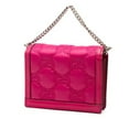 thumbnail image 2 of Pre-Owned Gucci GG Marmont Matelasse Mini Handbag/Shoulder Bag, 2-Way, Pink, Nylon... (Good), 2 of 6