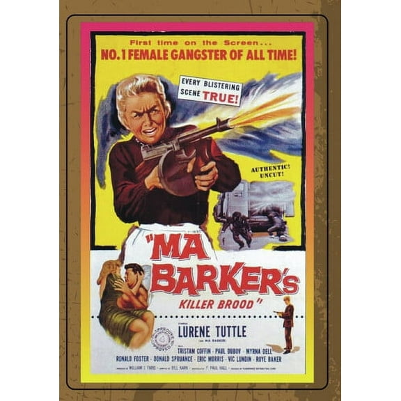 Ma Barker's Killer Brood (DVD), Sinister Cinema, Action & Adventure