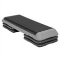 thumbnail image 2 of ZENSTYLE 43'' Aerobic Exercise Stepper Platform Adjustable Fitness Stepper W/4 Risers Gray, 2 of 10