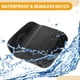 thumbnail image 5 of Cubierta de la tapa del tanque de combustible para Toyota Sienna 2022-2025, tapa de combustible tipo adhesivo, negro brillante, ABS, 5 of 6