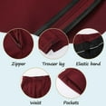 thumbnail image 5 of Tuxedos Suit for Men Slim Fit One-Button Suit with Shawl Lapel 4 Piece Suits Jacket Vest Pants Party Prom Set with Bow Tie, 5 of 5