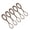 Mud color, variant on Gieenan 5lots Zippers Pull Zippers Pullers Rope Sliders Cord Fastener Cord Closures