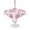 Pink, variant on Outdoor Tablecloth with Umbrella Hole for Patio/Picnic/Party/Camping, Pink Watercolor Floral Waterproof Table Cloth Square Cover Washable, Spring Flower Abstract Art (60"x 60")